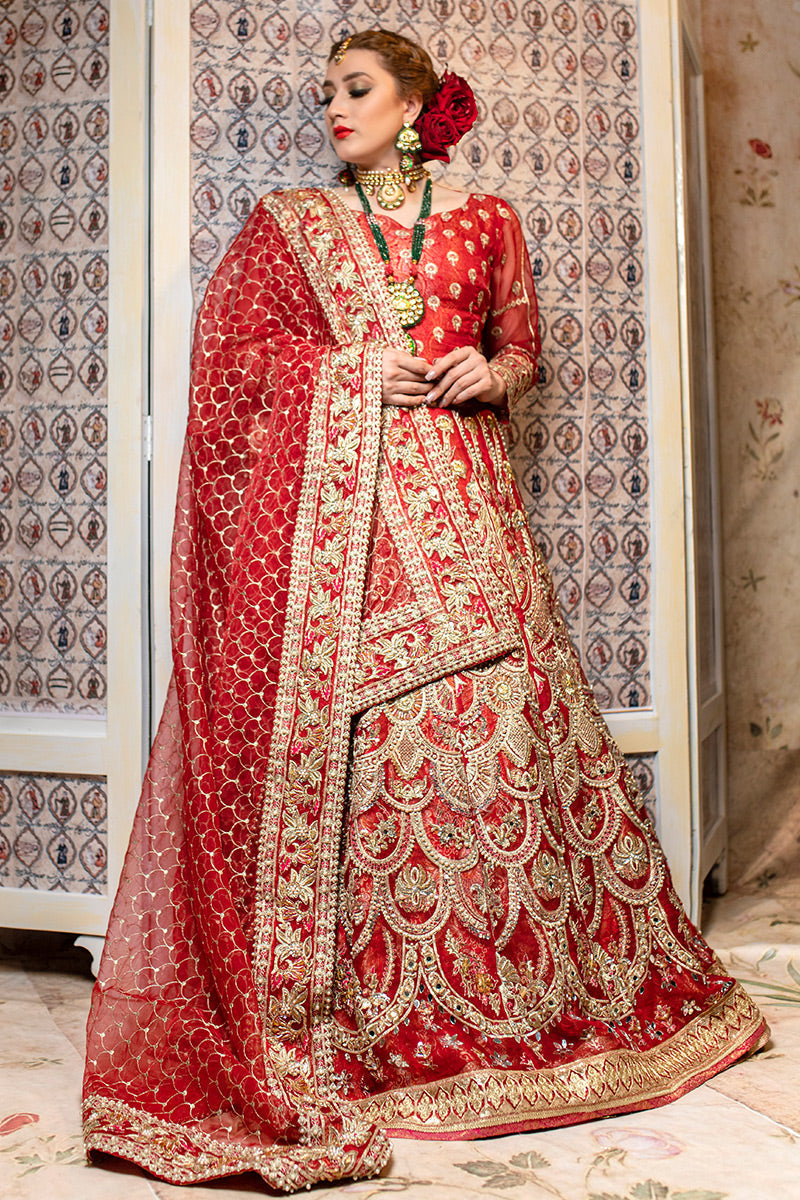 Zahra Ahmad - Juhi - Red - Multi - 3 Piece