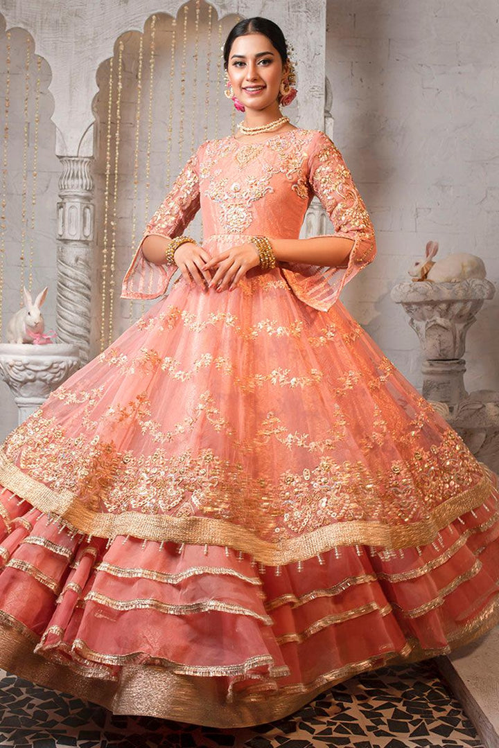 Zahra Ahmad - SHEHZEEN - Pink - Organza - 2 Piece