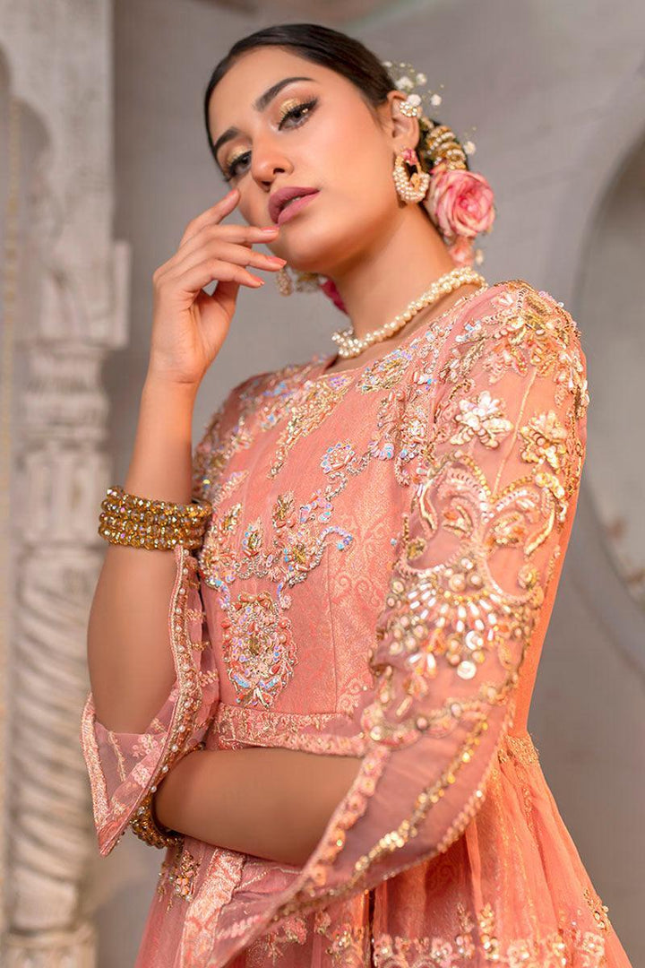 Zahra Ahmad - SHEHZEEN - Pink - Organza - 2 Piece