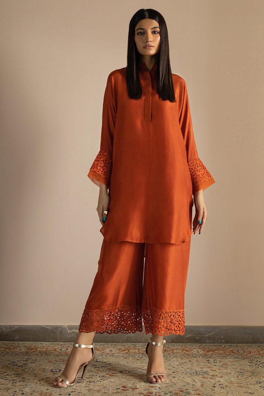 Deepak Perwani - Caressa - Burnt Orange - Kut248 - Studio by TCS