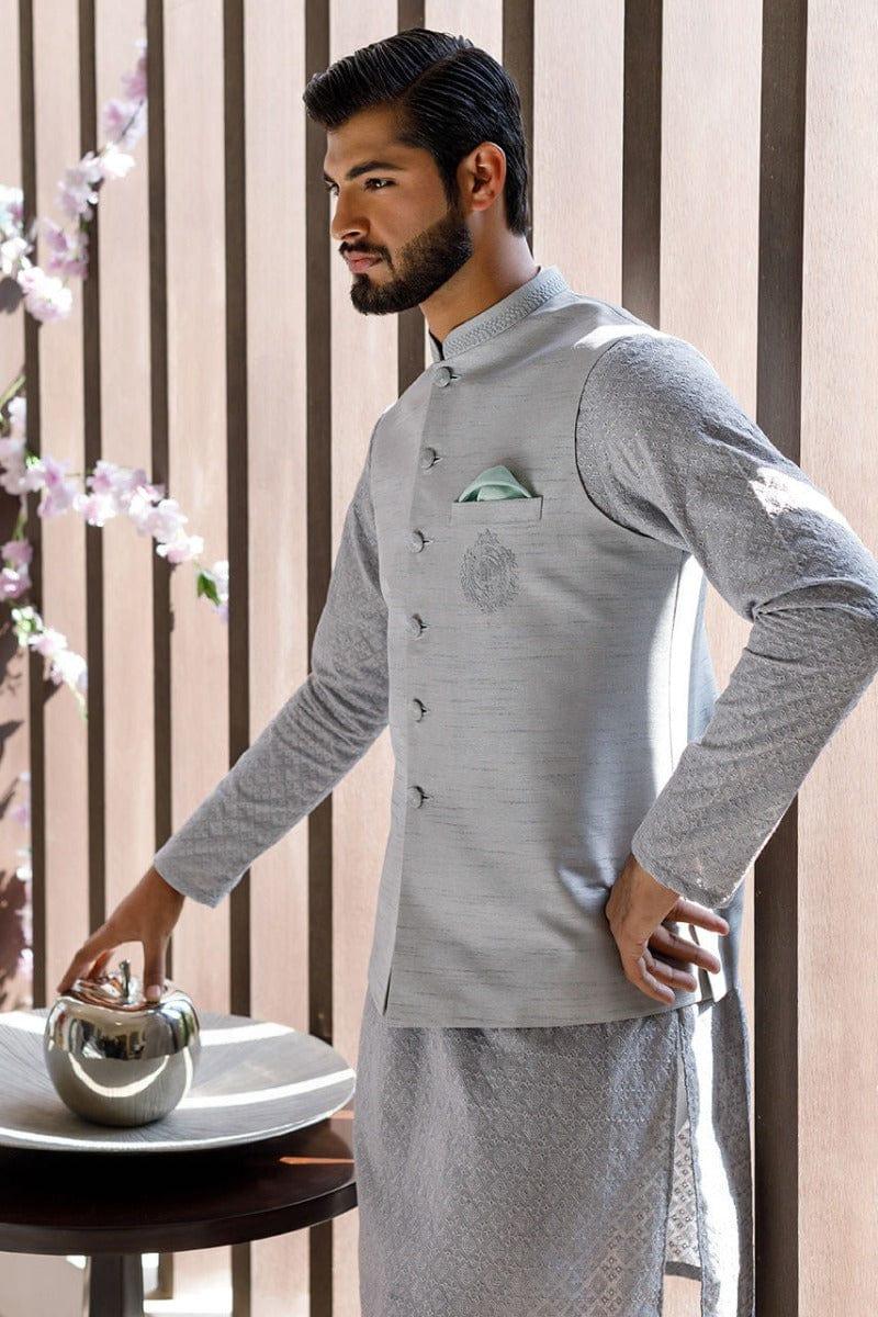 Deepak Perwani - Kurta Pajama & Waistcoat - JKT1359 & MOF1886 - 3 Piece - Studio by TCS