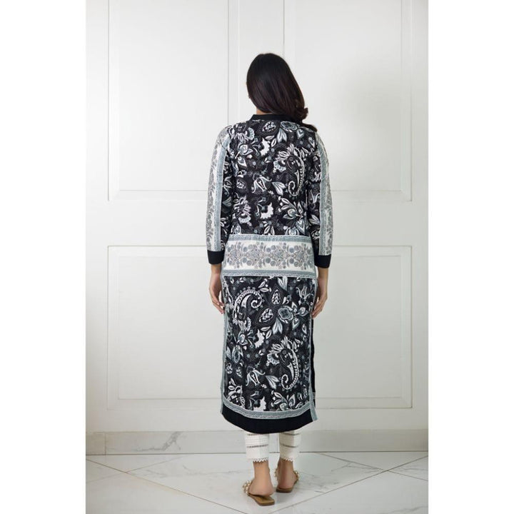 Shehrnaz - SHK-1008 - Black - Block Print - 2 Piece - Studio by TCS