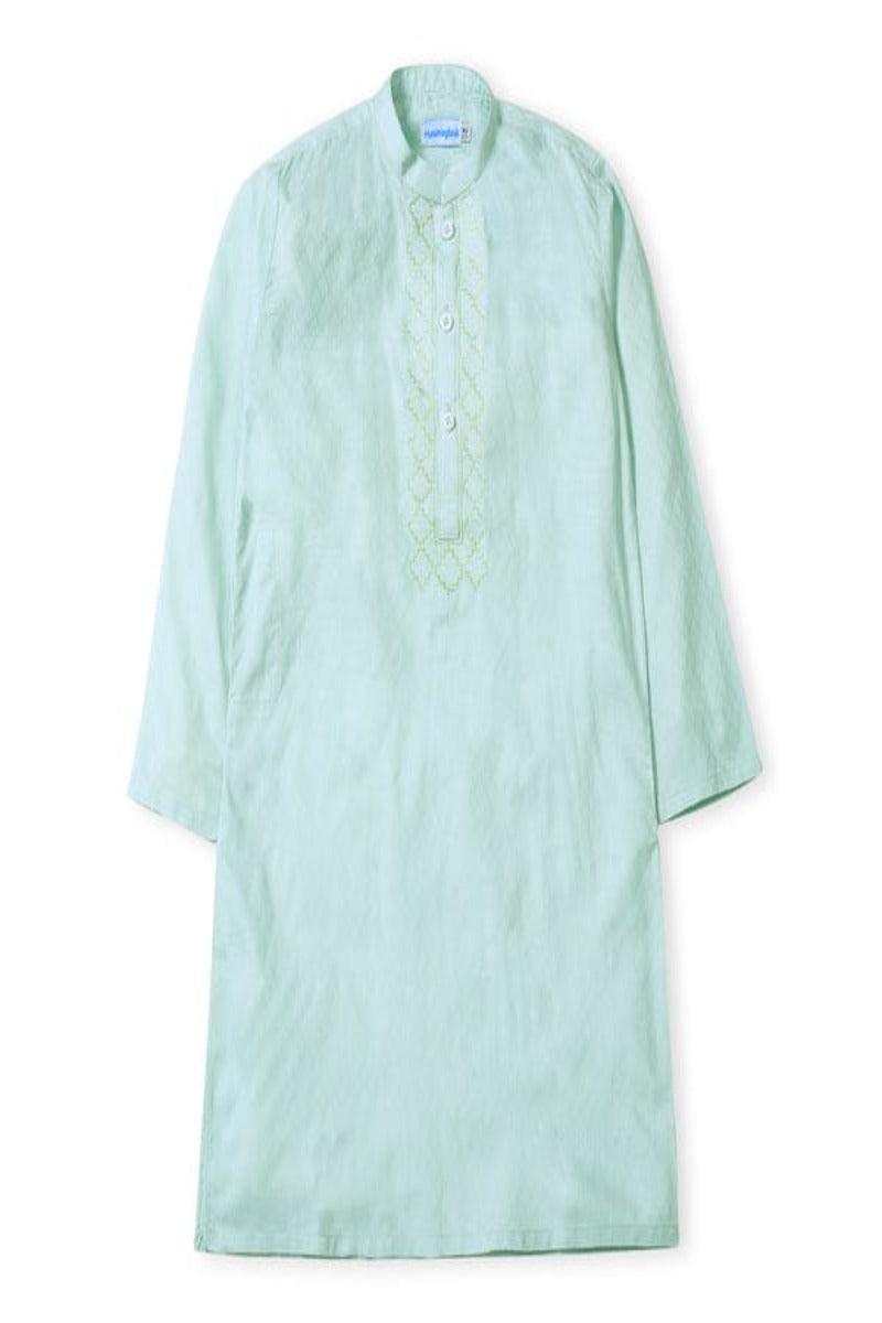 Hummingbirds - Soft Mint Embroidered Kurta - Studio by TCS