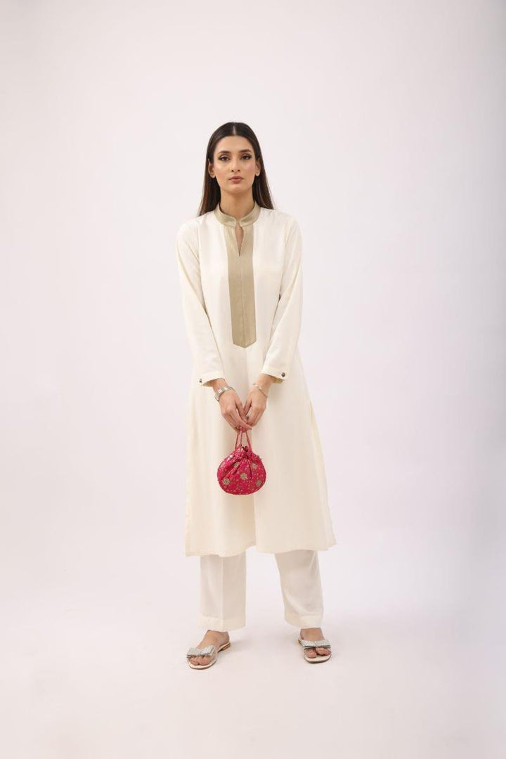 Gulabo - Bosky Tunic - Offwhite - 2 Piece - GH1075 - Studio by TCS