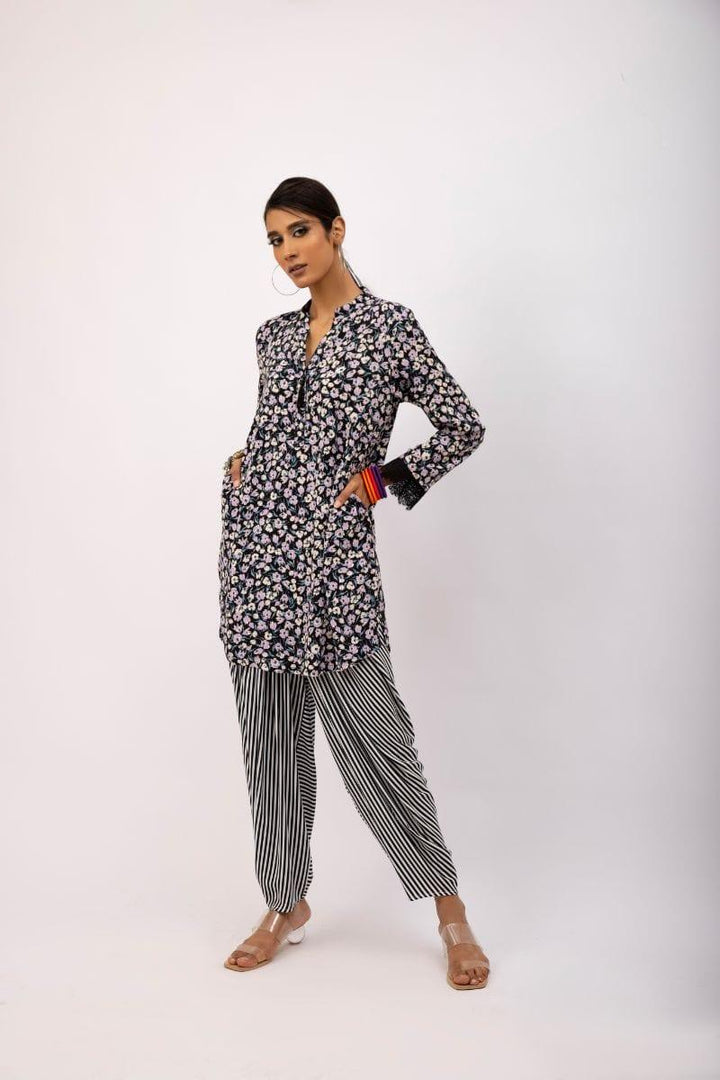 Gulabo - Samaa - Black - 1 Piece - Kurta - GH1056 - Studio by TCS