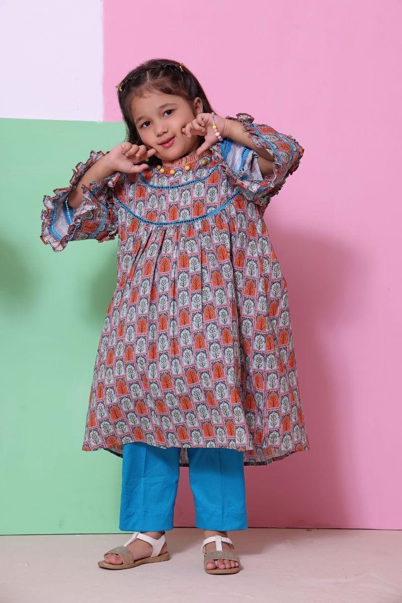 Oaks - Nigar - Printed Kurti Lawn 1 Piece - Studio by TCS