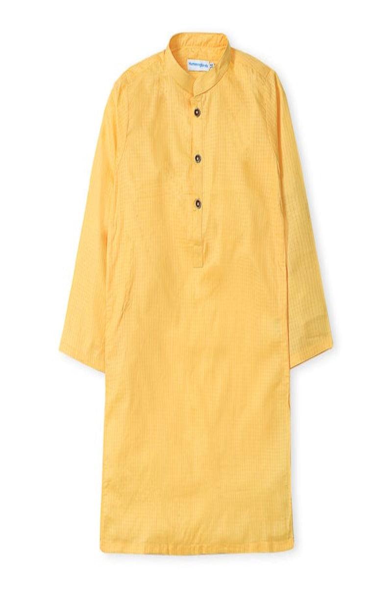 Hummingbirds - Buttercup Yellow Kurta - Studio by TCS