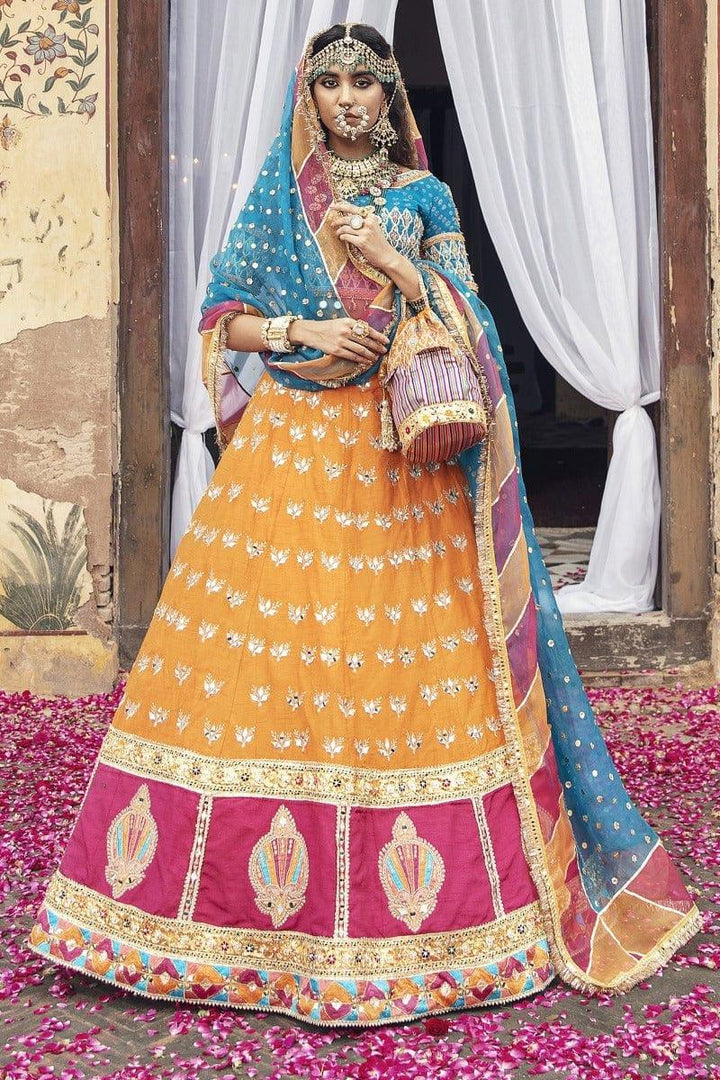 Maria Osama Khan - Fertash - 004 - Lehenga - 3 Piece - Studio by TCS