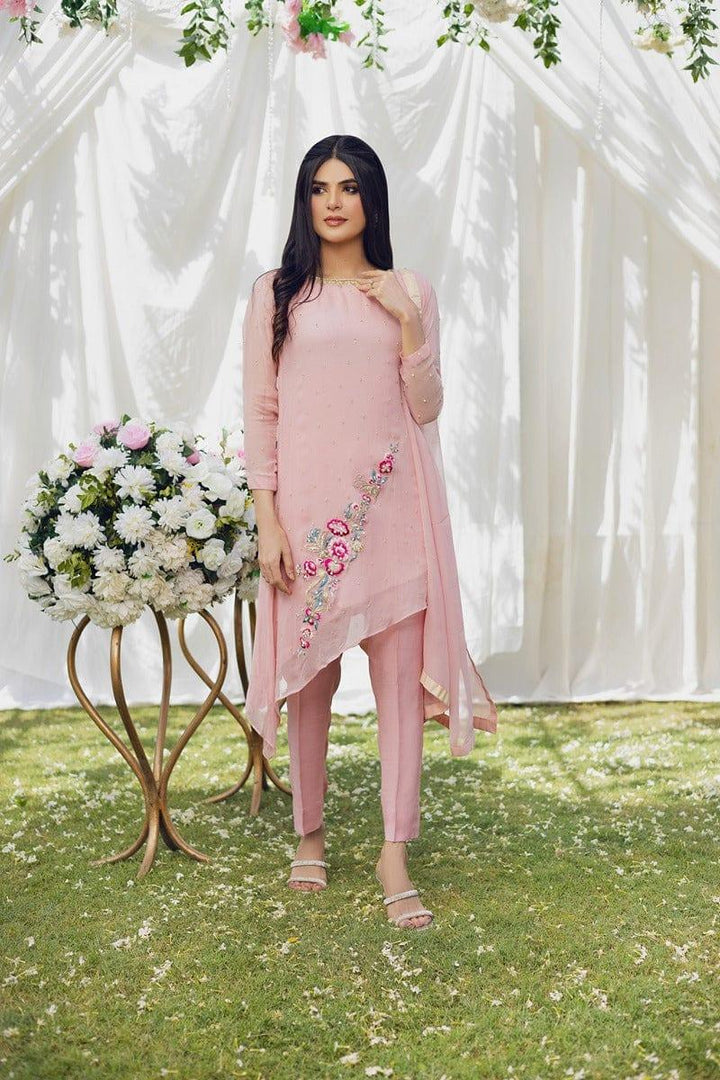 Aisha Fatema - Pale Pink - Embroidery - 2 Piece - Studio by TCS