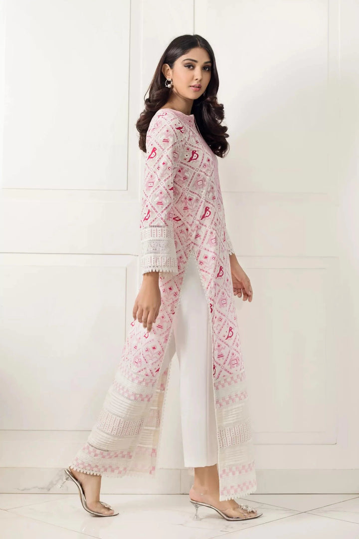 Shehrnaz - SHK-962 - White - Kaftan - 1 Piece - Studio by TCS