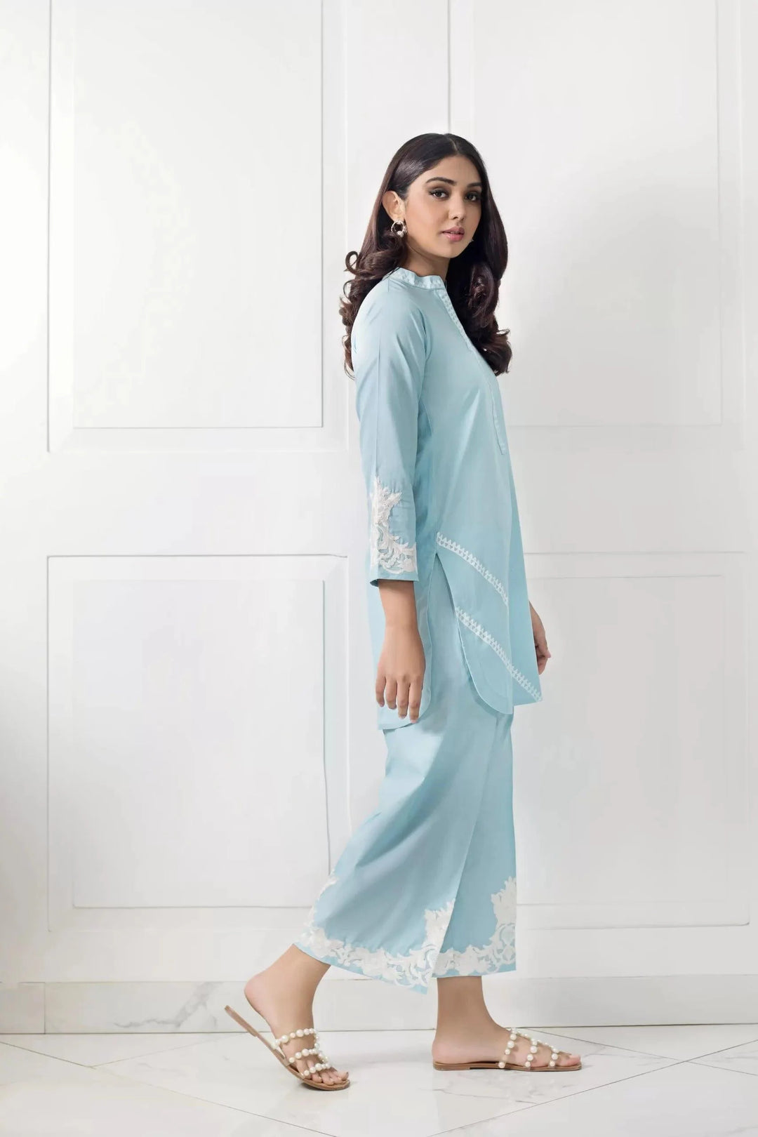 Shehrnaz - SHK-959 - Light Blue - Embroidered - 1 Piece - Studio by TCS