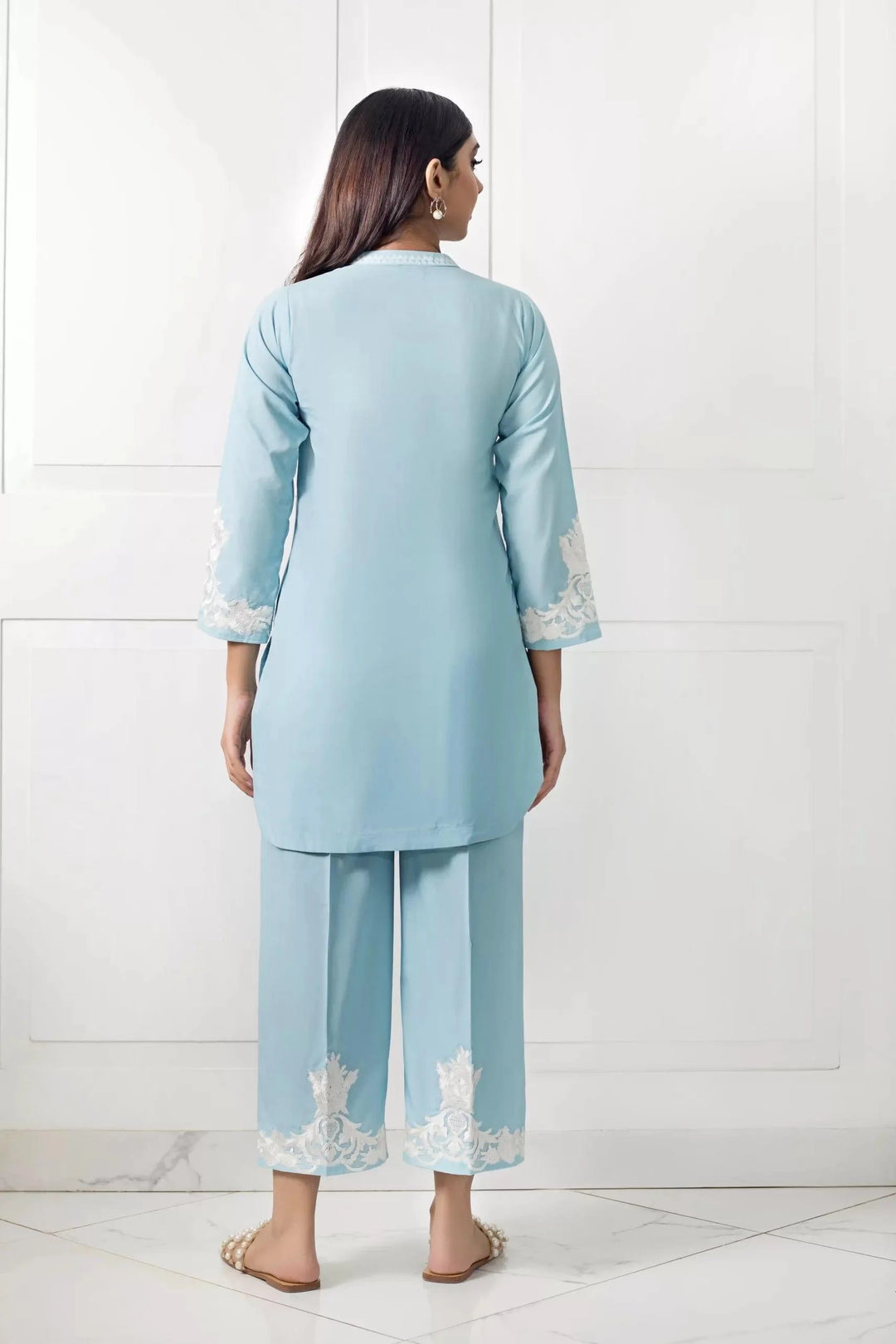 Shehrnaz - SHK-959 - Light Blue - Embroidered - 1 Piece - Studio by TCS