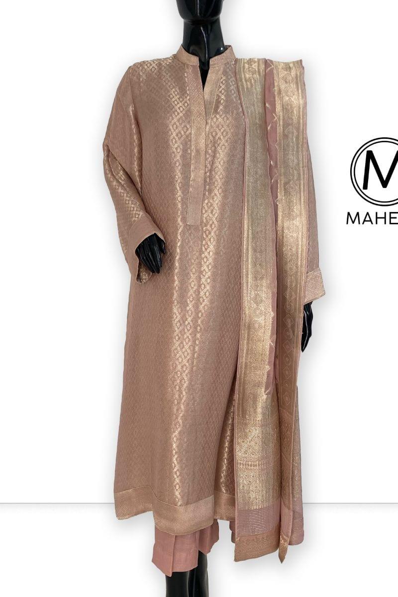 Maheen Khan - Princess - 4 - Tea Pink - Tunic - Studio by TCS