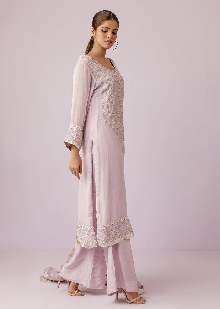 Rizwan Beyg - Yildi - Embroidered Chiffon & Cotton - 2 Piece - Studio by TCS