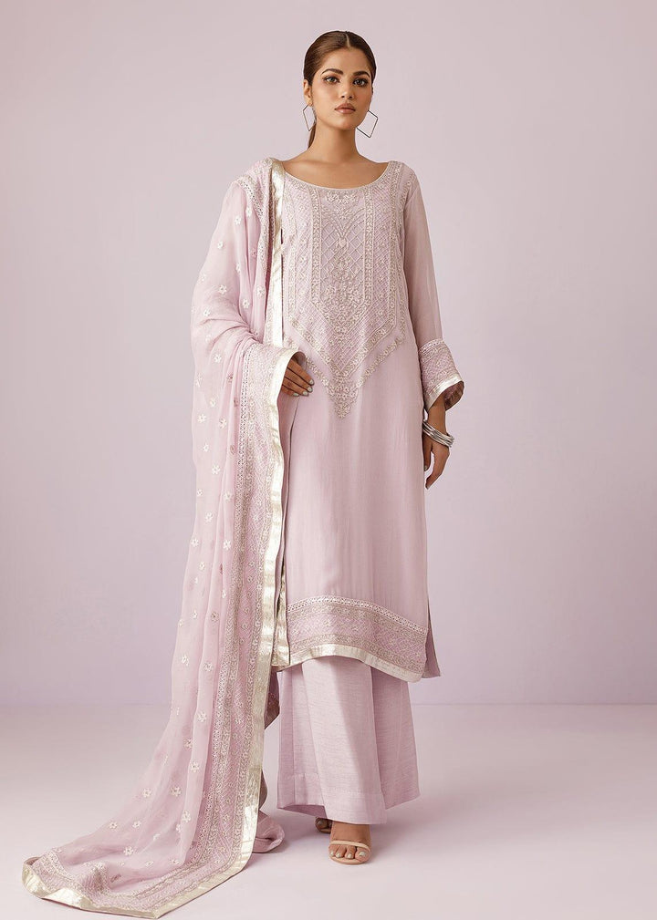 Rizwan Beyg - Yildi - Embroidered Chiffon & Cotton - 2 Piece - Studio by TCS