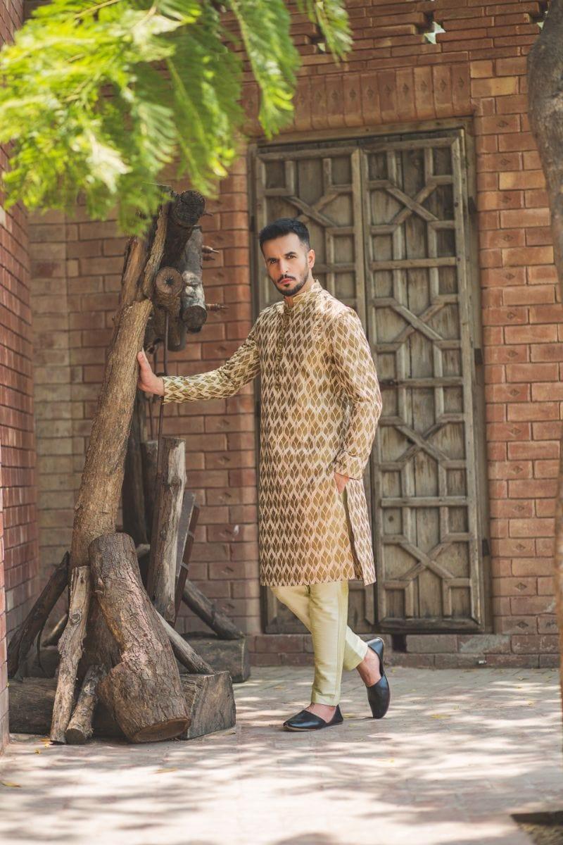 GEM Garments - Rasam - Kurta - Brown - 1 Piece - Embroidered - Studio by TCS