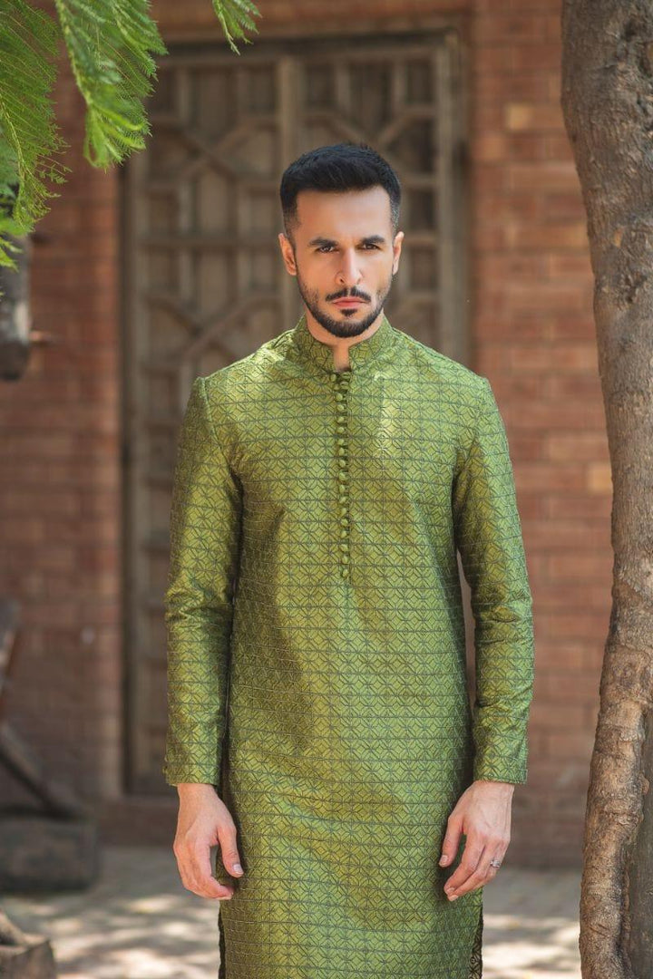 GEM Garments - Adaat - Kurta - Green - 1 Piece - Embroidered - Studio by TCS