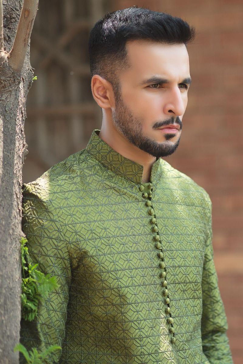 GEM Garments - Adaat - Kurta - Green - 1 Piece - Embroidered - Studio by TCS