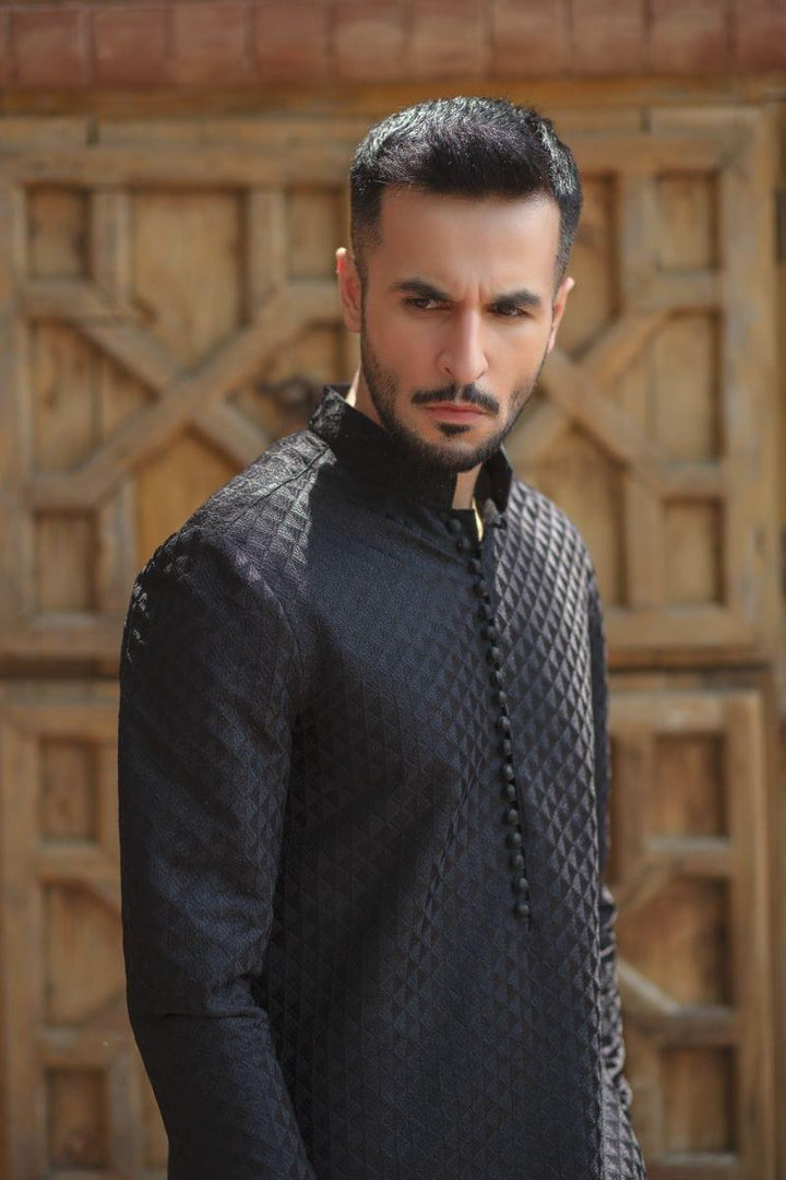 GEM Garments - Lutf - Kurta - Black - 1 Piece - Embroidered - Studio by TCS