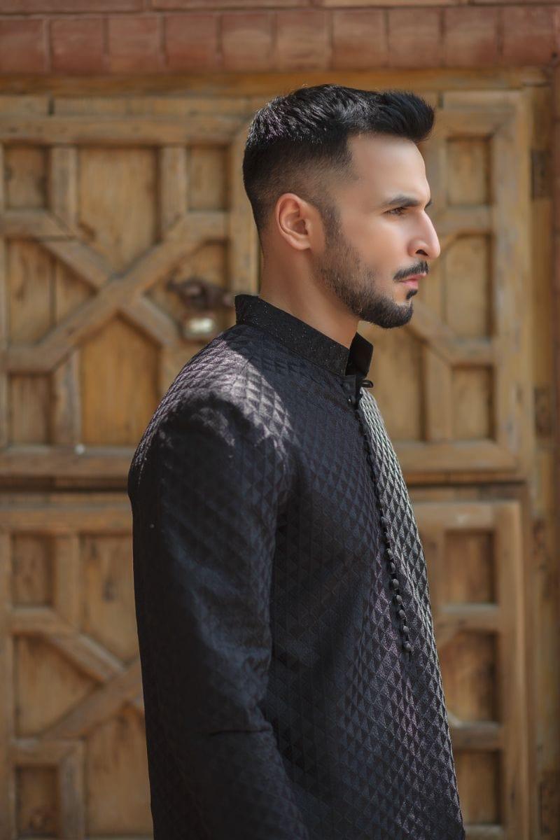 GEM Garments - Lutf - Kurta - Black - 1 Piece - Embroidered - Studio by TCS