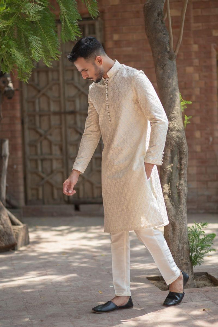 GEM Garments - Ghazab - Kurta - Cream - 1 Piece - Embroidered - Studio by TCS