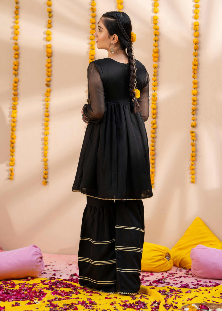 Modest - Meher - Chiffon - Black - 3 Piece