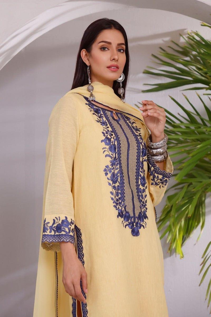 Rizwan Beyg Design - Fleur Yellow - Studio by TCS