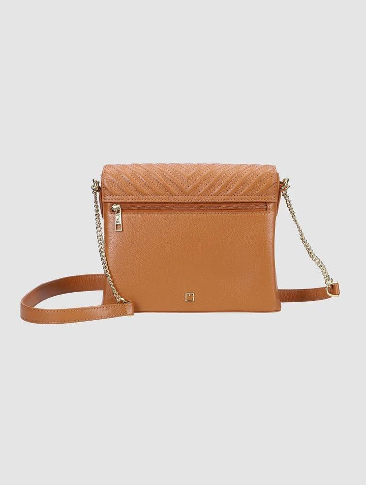 mjafferjees - Tan Crossbody Bag