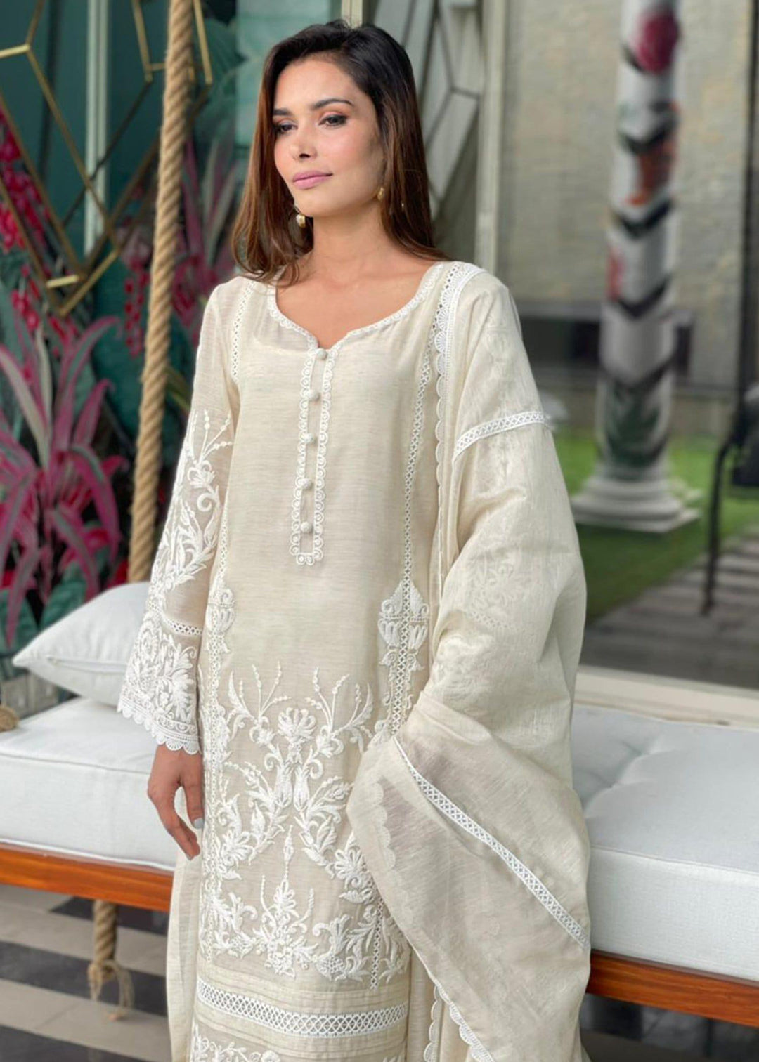 Maheen Trends - Dainty - 3 Piee - Khaadi Organza - Studio by TCS