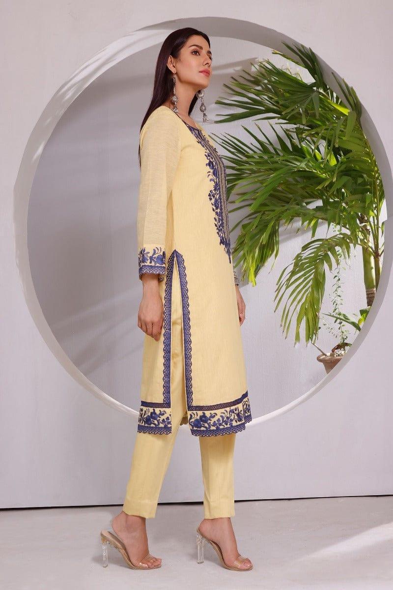 Rizwan Beyg Design - Fleur Yellow - Studio by TCS