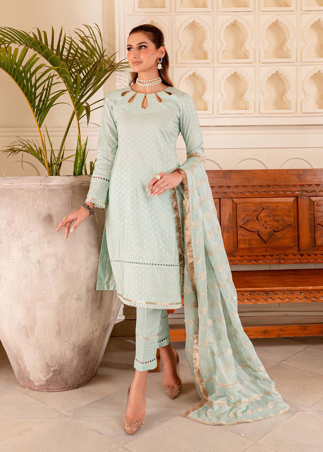 Allure by Ih - ARIA - Grey - Jacquard - 3 Piece