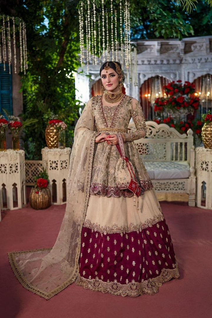 Maria Osama Khan - SURKHAB - 3 Piece Suit - Unstitched - Studio by TCS