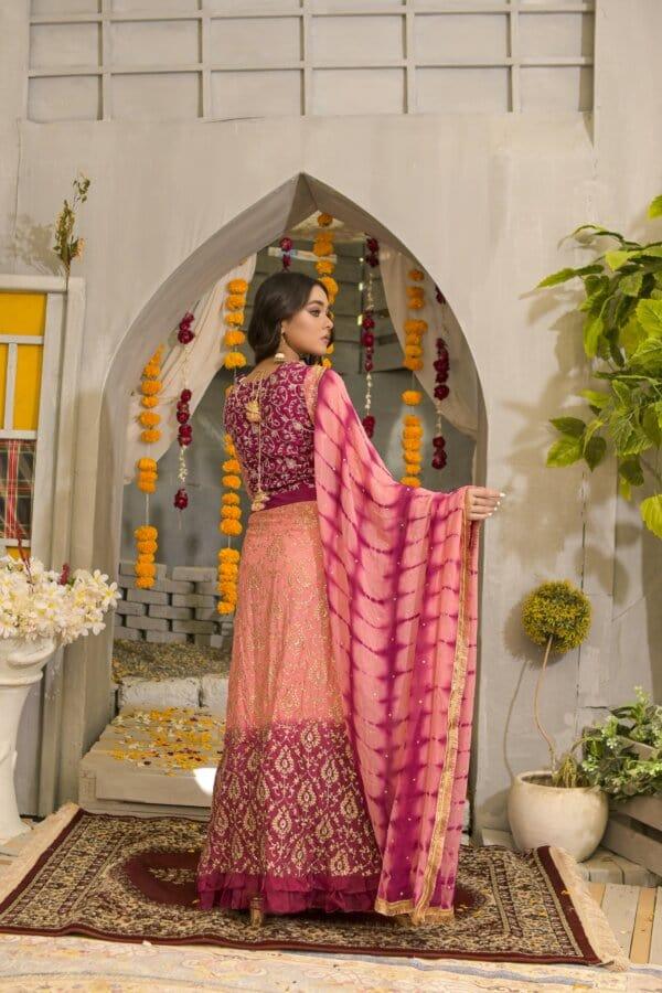 Rubys Couture - Embroidered Lehenga with Embroidered Choli - Marjaan - Studio by TCS