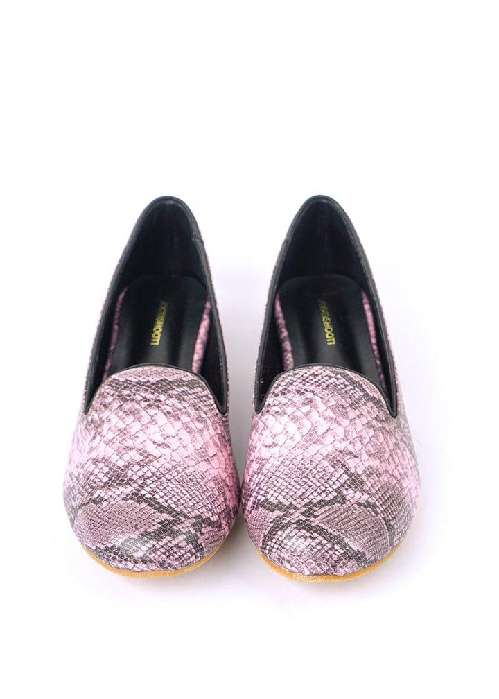 JootiShooti - Pink Textured Loafers - Studio by TCS