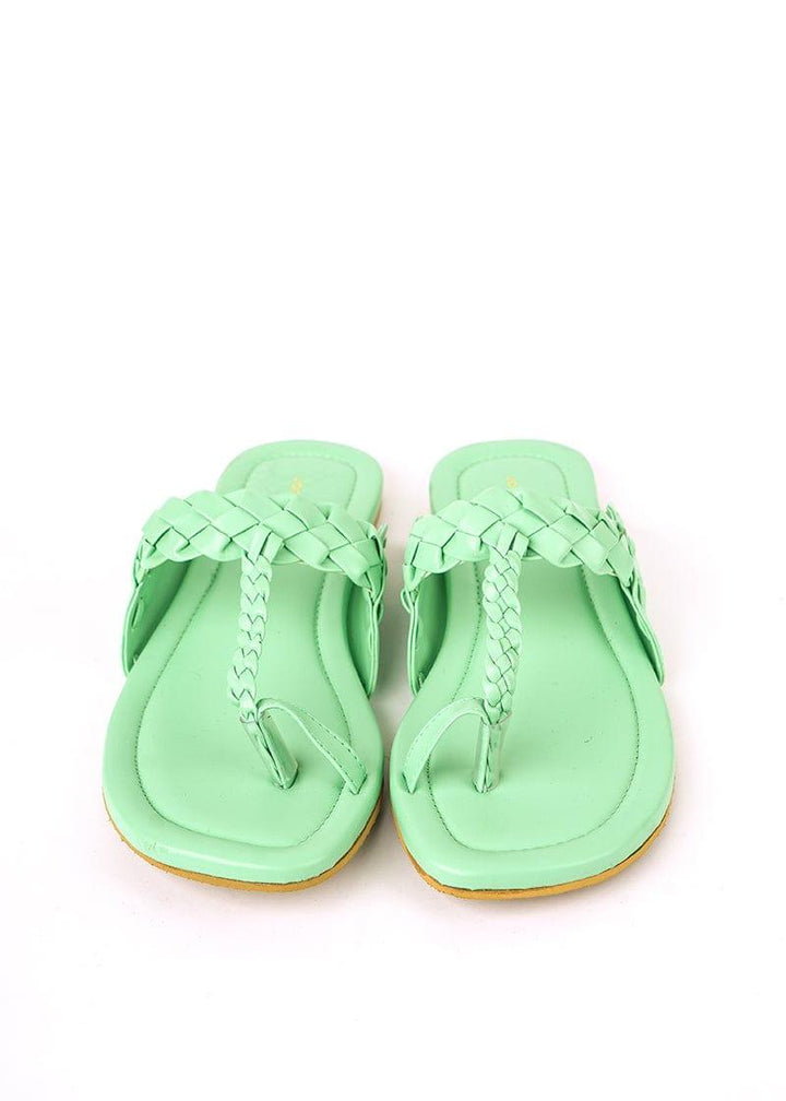 JootiShooti - Chunky Braided Kohla Mint Green - Studio by TCS