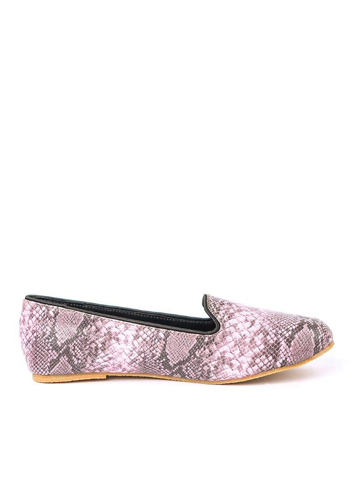 JootiShooti - Pink Textured Loafers - Studio by TCS