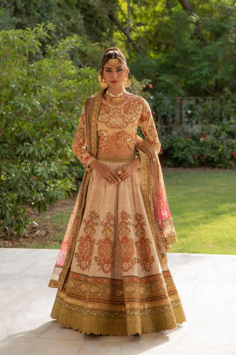 Shamaeel - NUR-04 - Silk - 3 Piece - Lehnga Choli - Studio by TCS