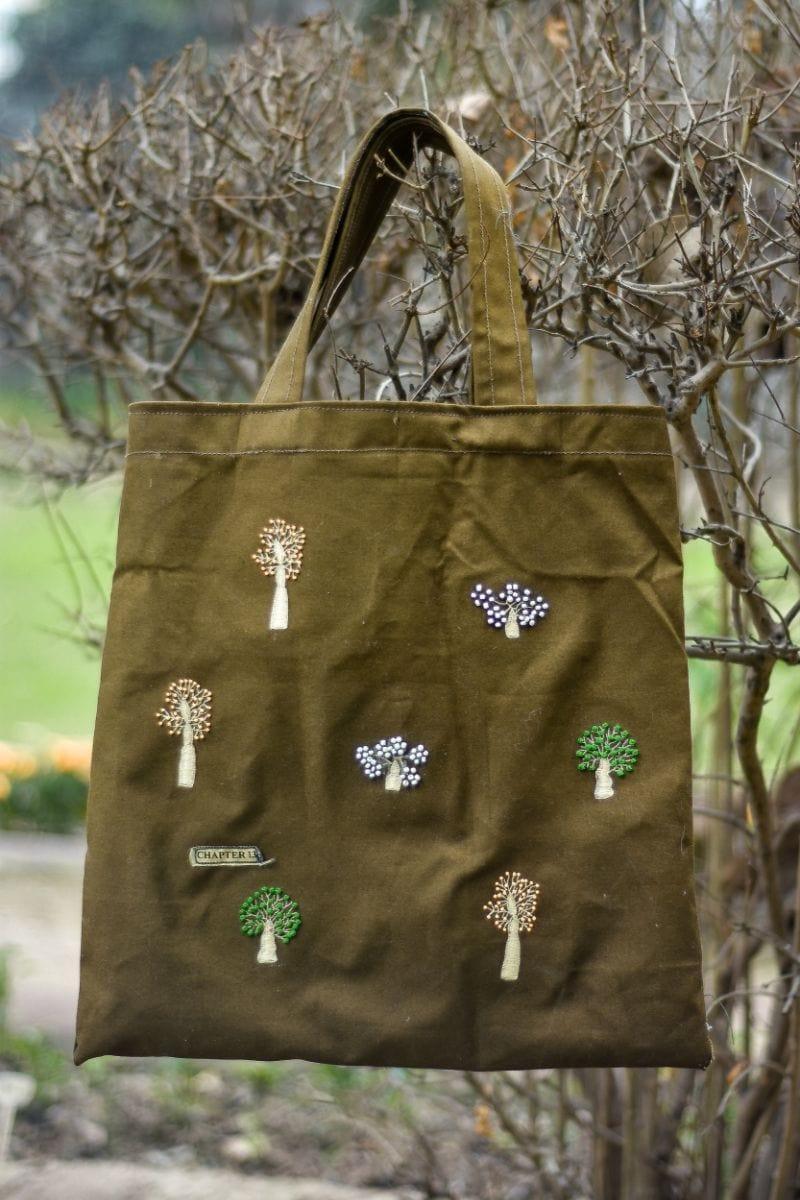 Chapter 13 - Tree Tote - 19016 - Dark Brown - Studio by TCS