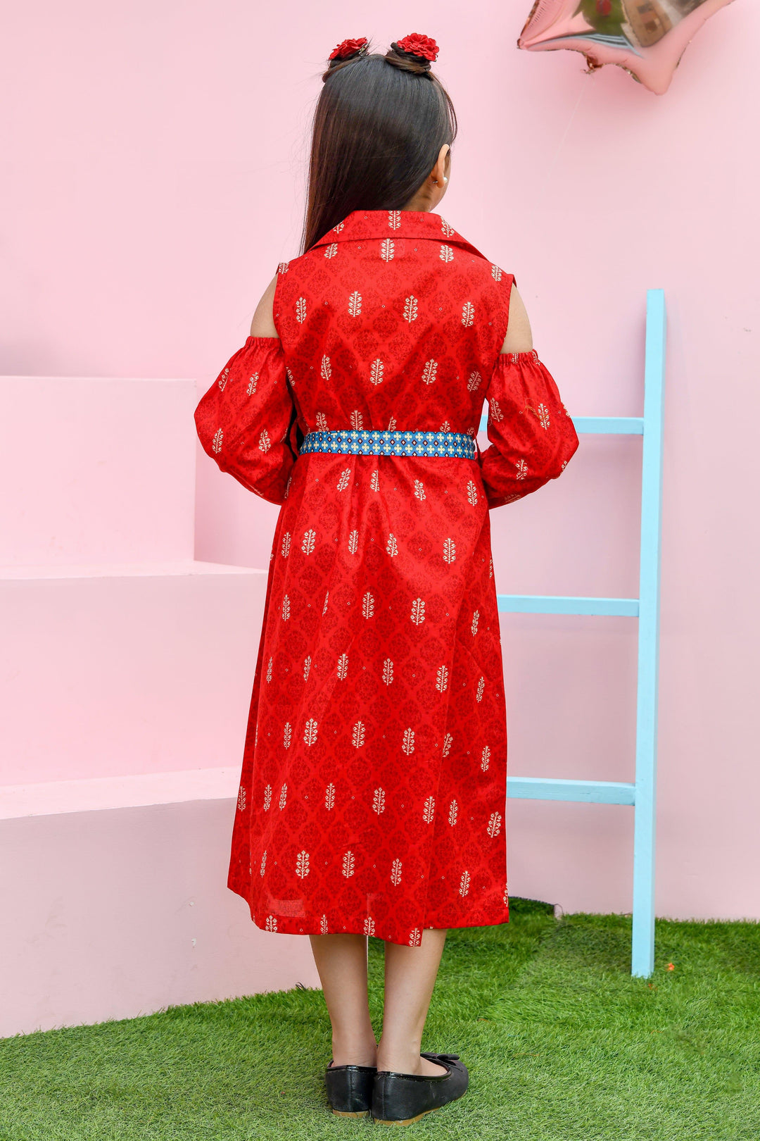 Modest - Red Printed Lawn Shirt - Studio by TCS