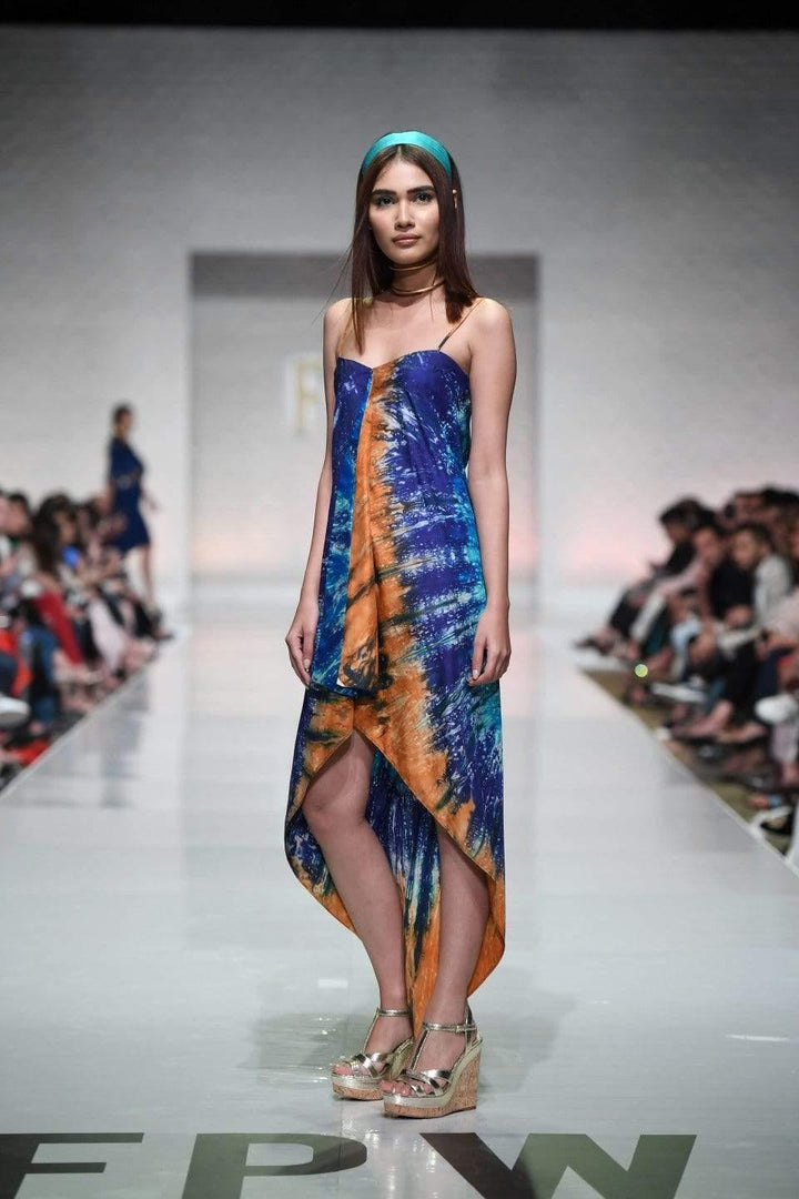 Yasmin Zaman - Tie Dye Handkerchief Dress