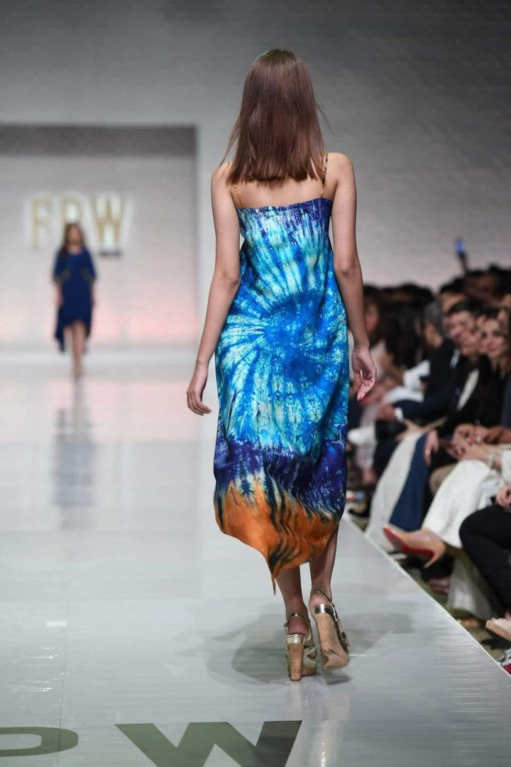 Yasmin Zaman - Tie Dye Handkerchief Dress