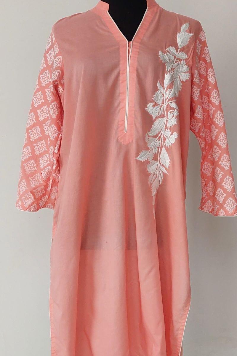 Mehr - RE 01 - Tunic - Peach - Cotton Tunic - 1 Piece - Studio by TCS