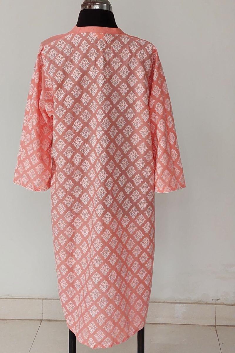 Mehr - RE 01 - Tunic - Peach - Cotton Tunic - 1 Piece - Studio by TCS