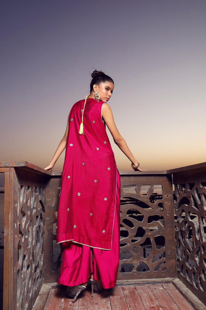 Sadia Aamir - Sharar - Khaddi - 3 Piece - Studio by TCS