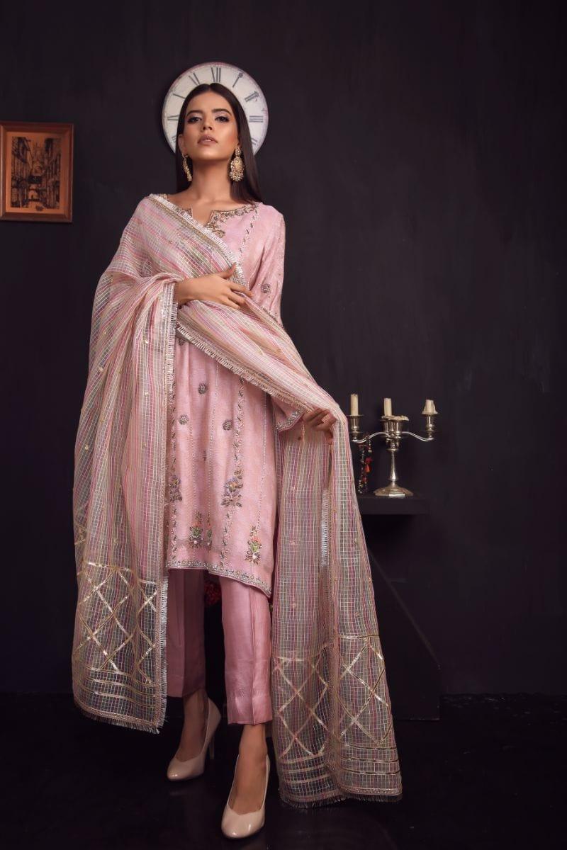 Sadia Aamir - Tea Pink Avyanna