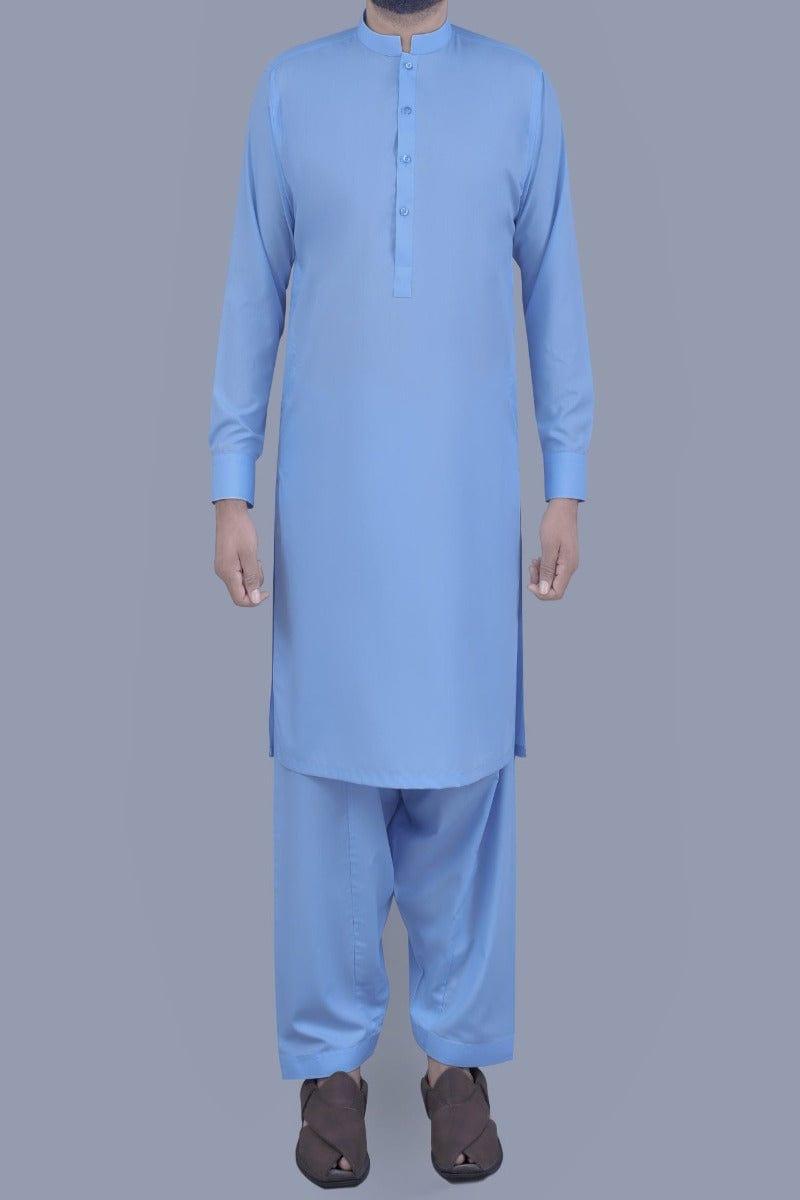 Uniworth - Sky Plain Kameez Shalwar - KS2105-04 - Studio by TCS