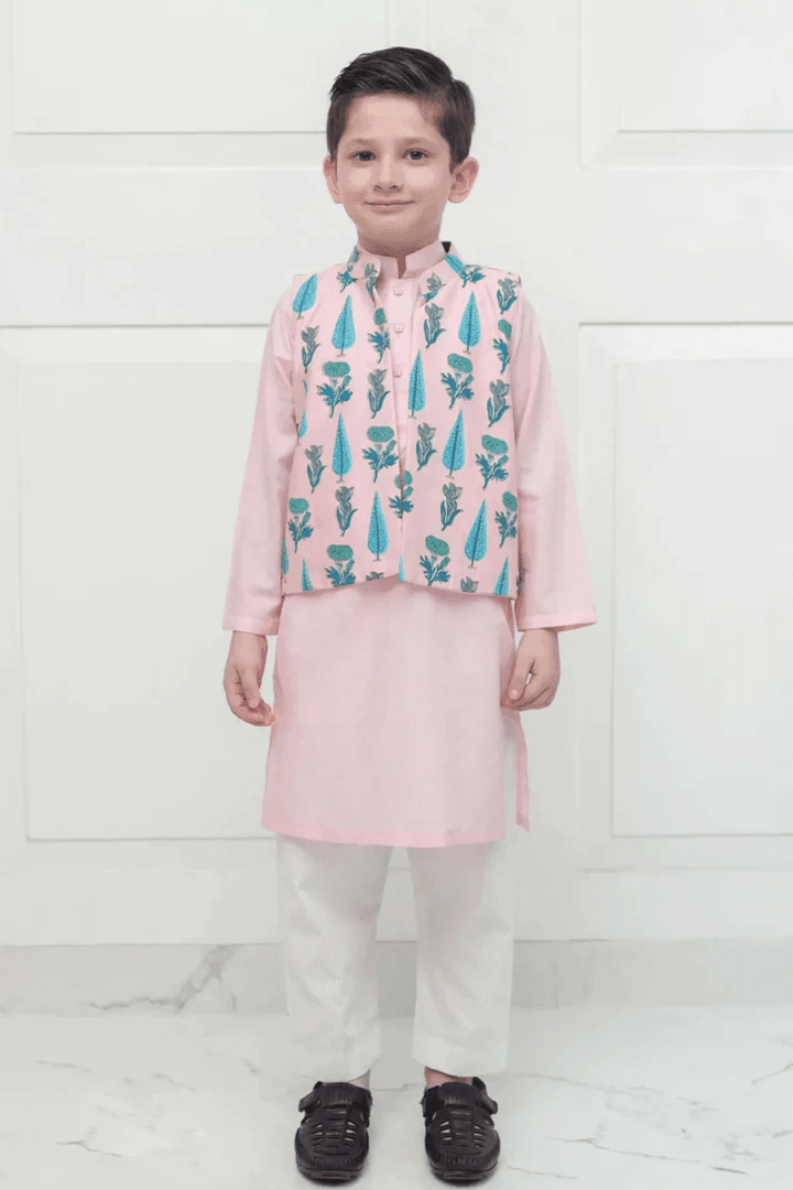 Shehrnaz - SHKK-983 - Pink - Chikan Kurta - 2 Piece - Studio by TCS