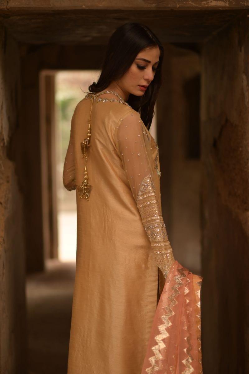 Wabi Sabi By Zehra - Preet - Beige & Blush Pink - 3 Piece - Studio by TCS