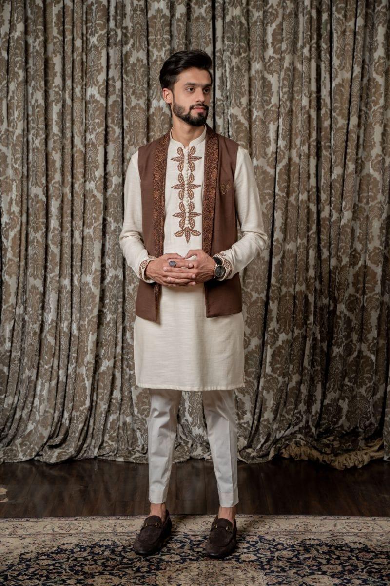 Nilofer Shahid - Prince Regent - Irish Linen - 2 Piece - Studio by TCS