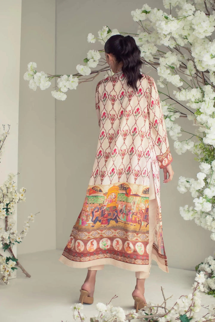 Shehrnaz - SHK-970 - Beige - Digital Print - 3 Piece - Studio by TCS